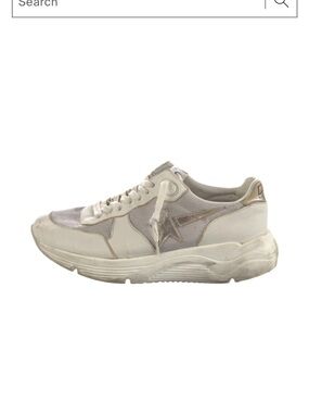 Golden goose leather athletic sneakers